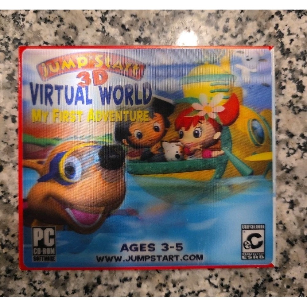NEW Sealed‎ Jumpstart 3D Virtual World DVD